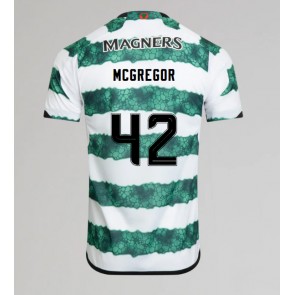 Celtic Callum McGregor #42 Domaci Dres 2023-24 Kratak Rukavima